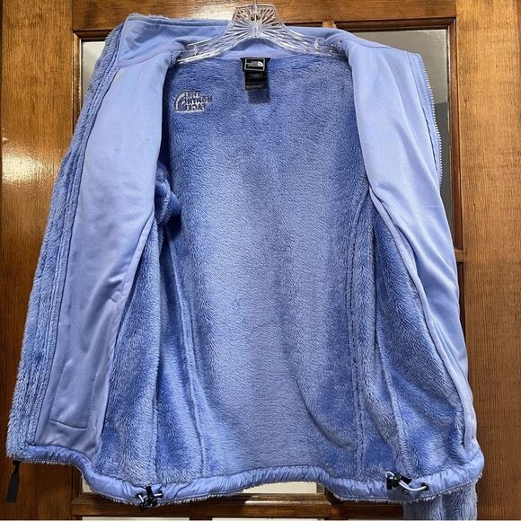 The North Face Osito Full Zip Fleece Jacket Lavender Size XS - Picture 5 of 8